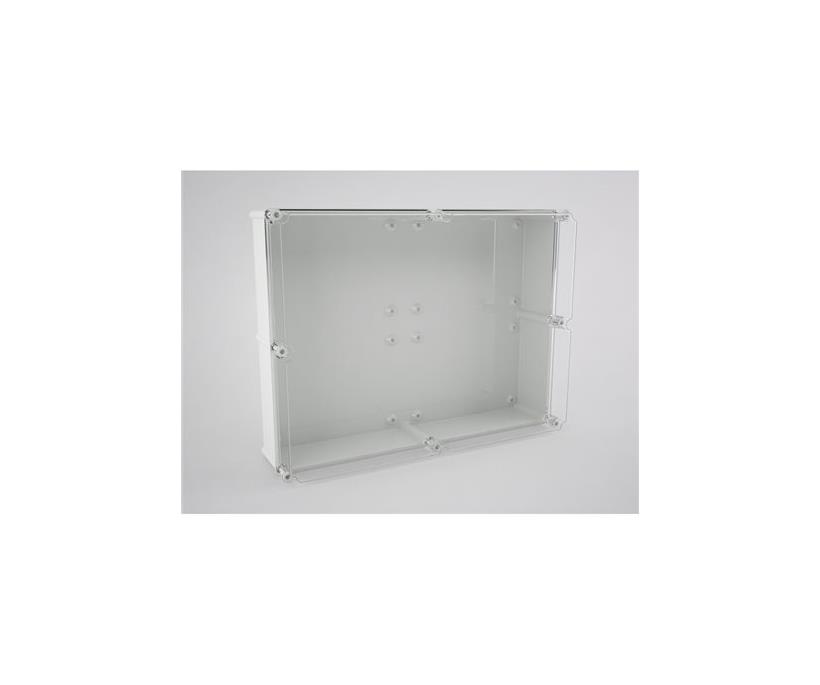 Double insulation modular box with high trasparent cover 720x540x205mm CA-86a